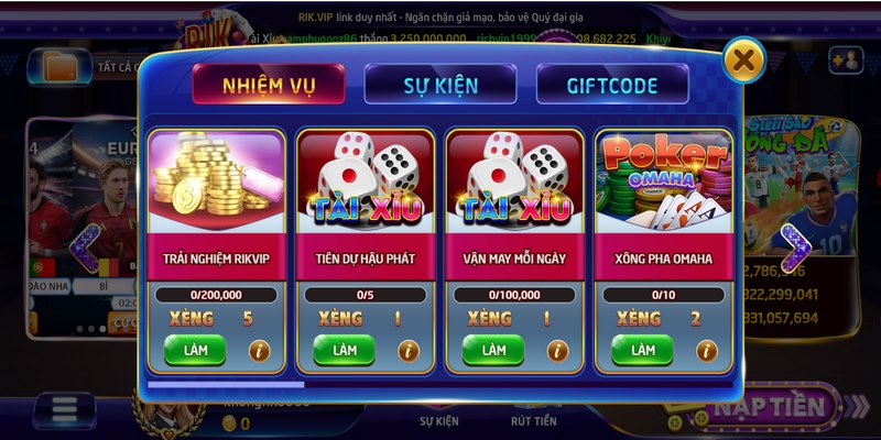 Rồng hổ Rikvip: Tựa game cá cược hàng đầu 2025 5 Các chương trình ưu đãi hấp dẫn của Rồng Hổ tại Rikvip